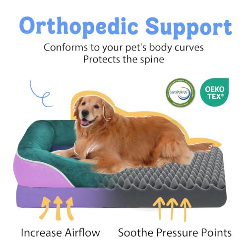 Image of Chez Paw Waterproof Orthopedic XL Dog Bed for Large and Extra Large Dogs