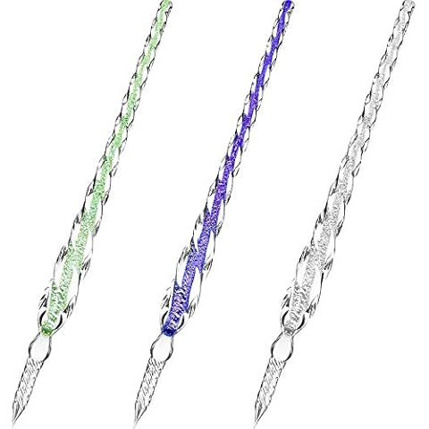 Zonon Handmade Glass Dip Pen Cover