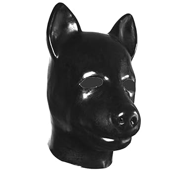 ドッグマスク　ケモノ　ラバー　シリコン　ラテックス　ゴム Amazon.co.jp: [EXLATEX] ラテックスフード犬アニマルラバー