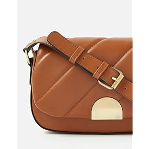 Accessorize London Women's faux Leather Tan Lara Quilted Lock Shoulder Bag 5 41vaL3hMVnL. SL500 . SS300