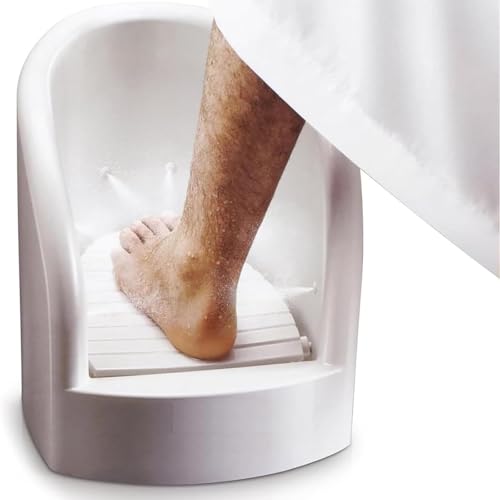 Generico Spray do kąpieli stóp z zaworami kątowymi i rurami, wspomaga krążenie krwi i łagodzi stres, niezbędny do pedicure