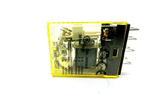 Idec Ry2S-Udc24V Rohs Compliant, 24 Vdc Coil Voltage, Blade Terminals, Small Industrial Gp Signaling Relay, Miniature Relay, Dpdt Contact #TOP4