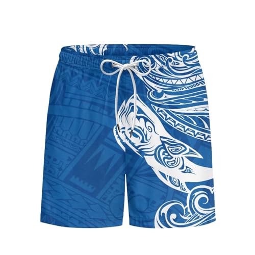 Mens Swim Trunks,Men's Beach Shorts Polyester Summery Style for Beach,Vacaion3