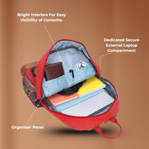 Image of Protecta | Fusion | Backpack | For MacBook & Laptops| College Office | Travel | Made in India | Lightweight | Durable | Women