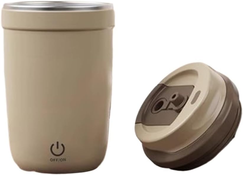 Automatic Magnetic Stirring cup, Fully Automatic Water cup, Rechargeable Lazy cup(Black)