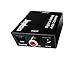Easyday Digital to Analog Audio Converter with Digital Optical Toslink and S/pdif Coaxial Inputs and Analog RCA and AUX 3.5mm (Headphone) Outputs - 5 Foot Heavy Duty Optical Toslink Cable