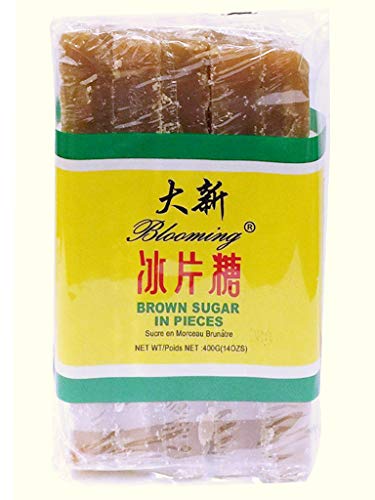 冰片糖 Brown Sugar in Pieces Cane Sugar 14 oz (1