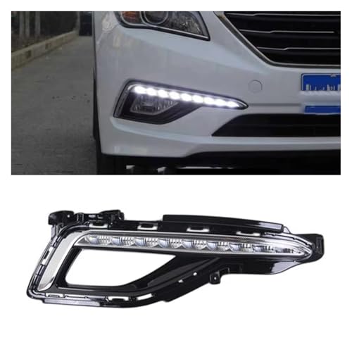 Phares avant antibrouillard LED Hyundai Sonata 9 2015 DRL - 5