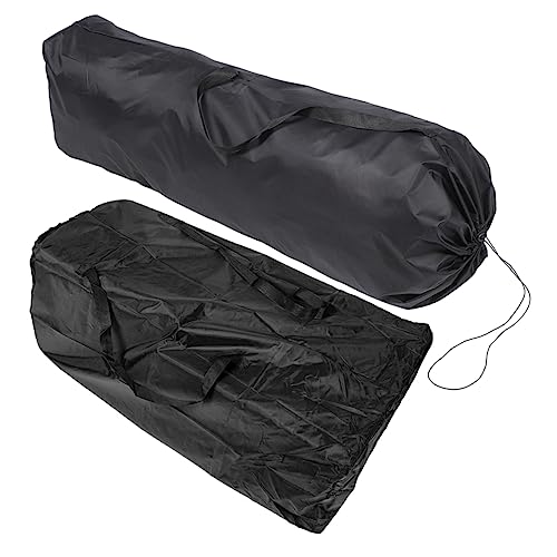 Mipcase 2Pcs Stroller Travel Storage Bag Umbrella Stroller Bag for Airplane Double Stroller Gate Check Bag Durable Design for Easy Travel with Gear