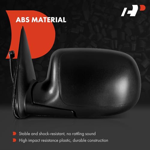 A-Premium Left Driver Side Heated Power Door Mirror - Compatible with Chevy Suburban, Silverado 1500 2500 HD 3500, Tahoe, Avalanche & GMC Sierra, Yukon & Cadillac Escalade, 1999-2006 by A-Premium - Used condition - Image 3
