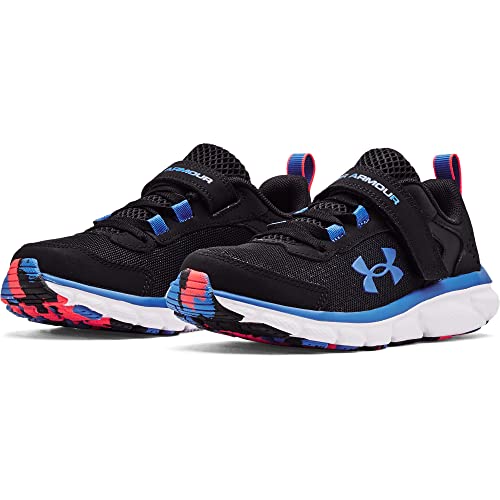 Image of Under Armour Boys' Little Kid Pre School Assert 9 Alternate ClosureDISC, Black (004) /Victory Blue, 11.5