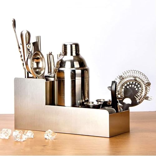 Set de Coctelera Profesional de Acero Inoxidable 18 Piezas miniatura 3