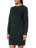 Über dem Knie VERO MODA Mini Strickkleid Meliert Langarm Rundhals Regular Fit Kleid Kurz Basic Oberschenkellang VMDOFFY