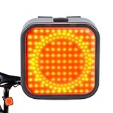 Luz trasera para ciclismo, luz trasera de ciclismo nocturna | Luz trasera impermeable con alto brillo para seguridad nocturna,Equipo Luz trasera para montar para hombres ciclistas mujeres ciclistas no