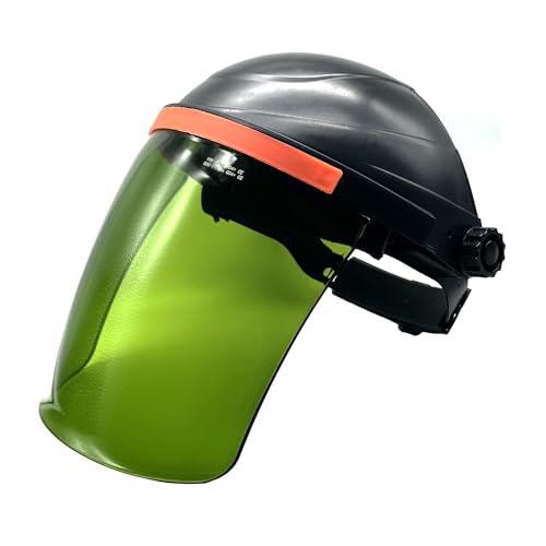 Laser Protective Masks 190-400nm & 800-1100nm OD4+ Fiber Professional Laser Welding Helmet 1064nm 1070nm 1080nm ECS for Laser Welding/Laser Cutting/Laser Cleaning/Laser Marking.