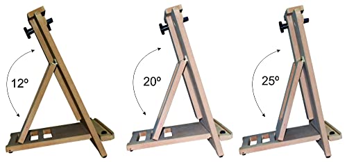 Cavalete de Mesa/Prancheta com Suporte, Trident 4821, Multicolorido,