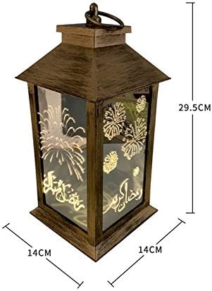 Ramadan Lantern Islamic Decor Ramadan Kareem Eid Decoration Eid Mubarak Decor Islamic Decoration Ramadan Decorations for Home (Color : UN001 A) (Un001 B )