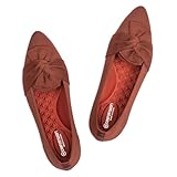 Frank Mully Womens Mesh Flat Shoes Penny Loafers Slip On Shoes Comfort Loafers for Women Pointed Toe Knit Shoes Women Lightweight Navy with Pattern, 9