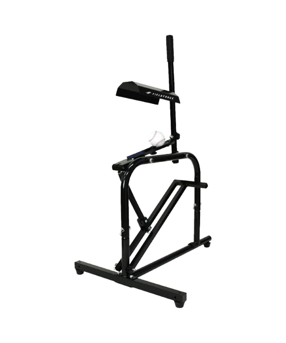 オ*ノ様 フィールドフォース　ピッチングマシーン Amazon | 小型手動式ピッチングマシンMINI 練習ボール20個付き