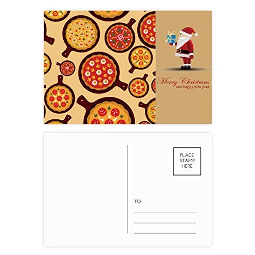 Cartes postales Pizza Italy Noël pour en finir avec les vœux banals