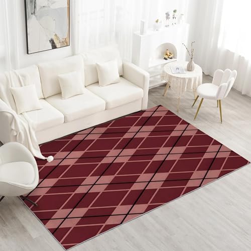 ���ΐ��J�[�y�b�g3�� 160x230cm�`�F�b�N���O �􂦂�ӂ�ӂ픧�G�芊��~�� �h�� �R�ۖh�L �O�~�ϖ��Ր����g�z�b�g���イ����Ή��t�����l�����O�}�b�g�g�p�Q�����r���O���[���z�e���A�E�g�h�A