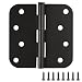 Design House 181610 3-Pack Hinge 4", Oil Rubbed Bronze