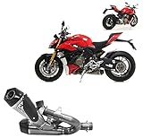 ducati streetfighter 1098 horsepower 2 Anni di garanzia arrow scarico nocat race works full titanio fondello carby compatibile con ducati streetfighter v4 1100 2020 mototopgun 71154pk