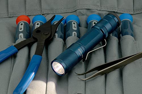 Prometheus Lights Quark Led Flashlight, Small Pocket Edc Flashlight With Clip, High Cri, Multiple Configurable Modes Including Strobe & Burst For Emergencies, 16650 Li-Ion Rechargeable Battery (Qk16L) #TOP4