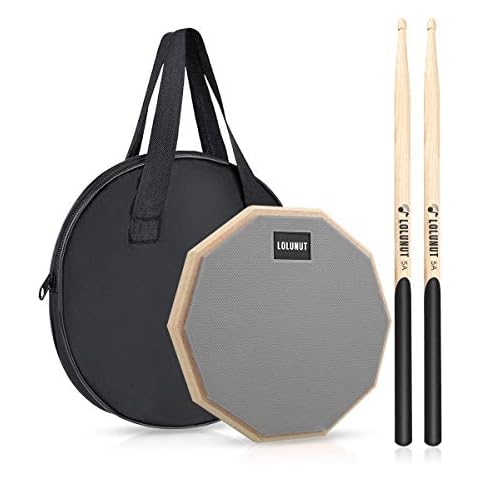 LOLUNUT 2-sided Silent Drum Practice Pad Cover