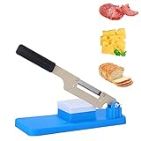 Zorkrin Guillotina Queso Y Embutidos,Multifunci¡§?N Guillotina Para Cortar Embutidos,Espesor Ajustable Guillotina Queso,Cortadora De Fiambre Usada Para Cortar Queso Embutidos Pan