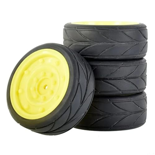 RC��������̕��i For Tamiya For Racing For TT01 For TT02 XV01 TA06 PTG-2 For HPI WR8 For Kyosho 94123 1/10 RC�J�[�^�C�����[�h�c�[�����O�h���t�g�^�C���z�C�[��(F