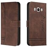 Diseño: La funda del Samsung Galaxy J7 2016 / J710 tiene un diseño de hebilla magnética para garantizar la seguridad de su dinero y tarjeta.