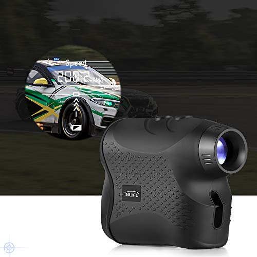 INLIFE Laser Rangefinder 656 Yard Distance Meter 6X Monocular Golf Range Finder with Slope, Flag-Lock, Height, Fog, Distance, Speed Measurement - Thumbnail 6