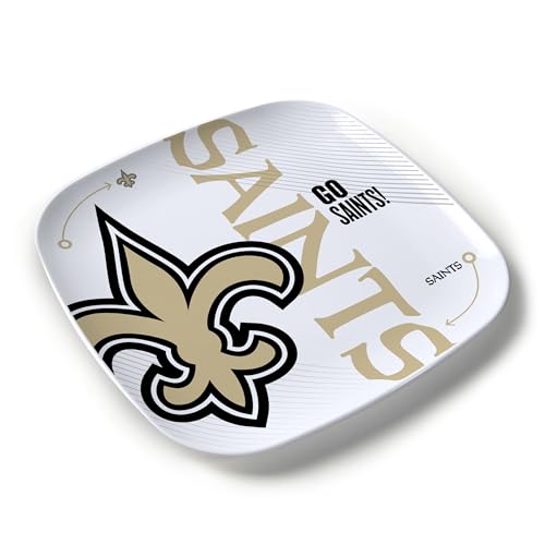 YouTheFan NFL New Orleans Saints Large Party Plate