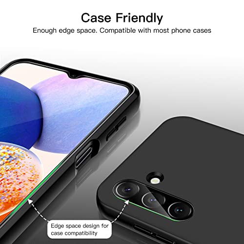 Jetech Screen Protector For Samsung Galaxy A14 5G 6.6-Inch With Camera Lens Protector, Tempered Glass Film, Hd Clear, 2-Pack Each #TOP4