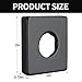 RP51034bl Square Shower Arm Flange,Compatible With RP51034bl Tub and Shower Faucets and Accessories,Large Shower Arm Flange,Shower Flange Cover Plate,Brass