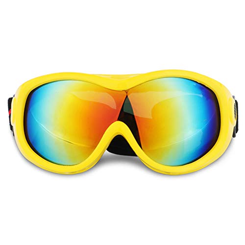 Lunettes de ski pour jeunes adultes éliminant la buée avec monture souple en TPU