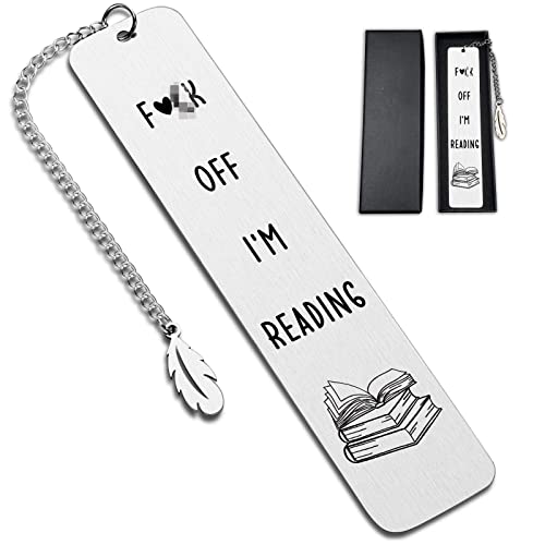 JCHCAMRY Funny Bookmarks for Book Lovers,Reading Gifts for Book Lovers Women Men Writers Reader Friends Christmas Gifts,Stocking Stuffers for Librarian Student Coworker Teens Girl Boy Graduation Gifts