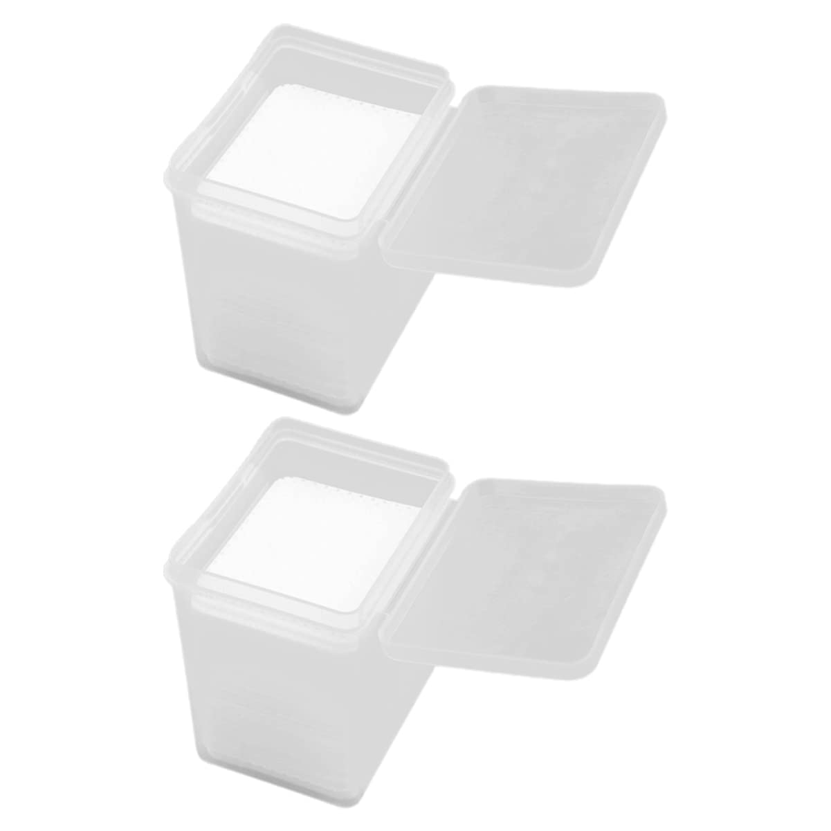 WOFASHPURET 400pcs Lash Removal Pads Eyelash Extension Cleansing Wipes Non-Woven Fabric 2 Boxes Multi-Purpose