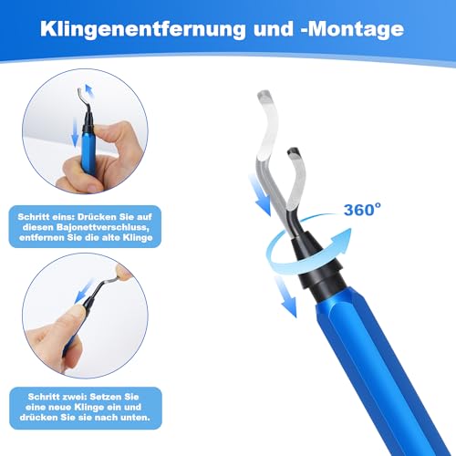 3D Drucker Entgrater Werkzeug Zubehör, 18 Stück Entgrater 3D Druck mit 6 Feilensatz inkl, Professionelles Entgratungswerkzeug für Harz, Reinigungs, Polierwerkzeuge