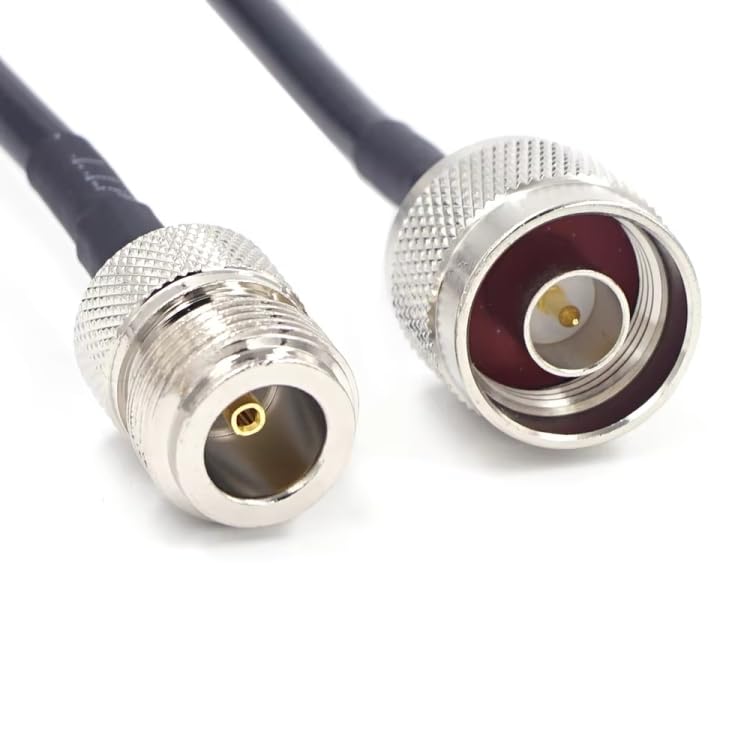 Câble N mâle vers N femelle RG58 rallonge radio WiFi 10m cordon coaxial gainé Color4