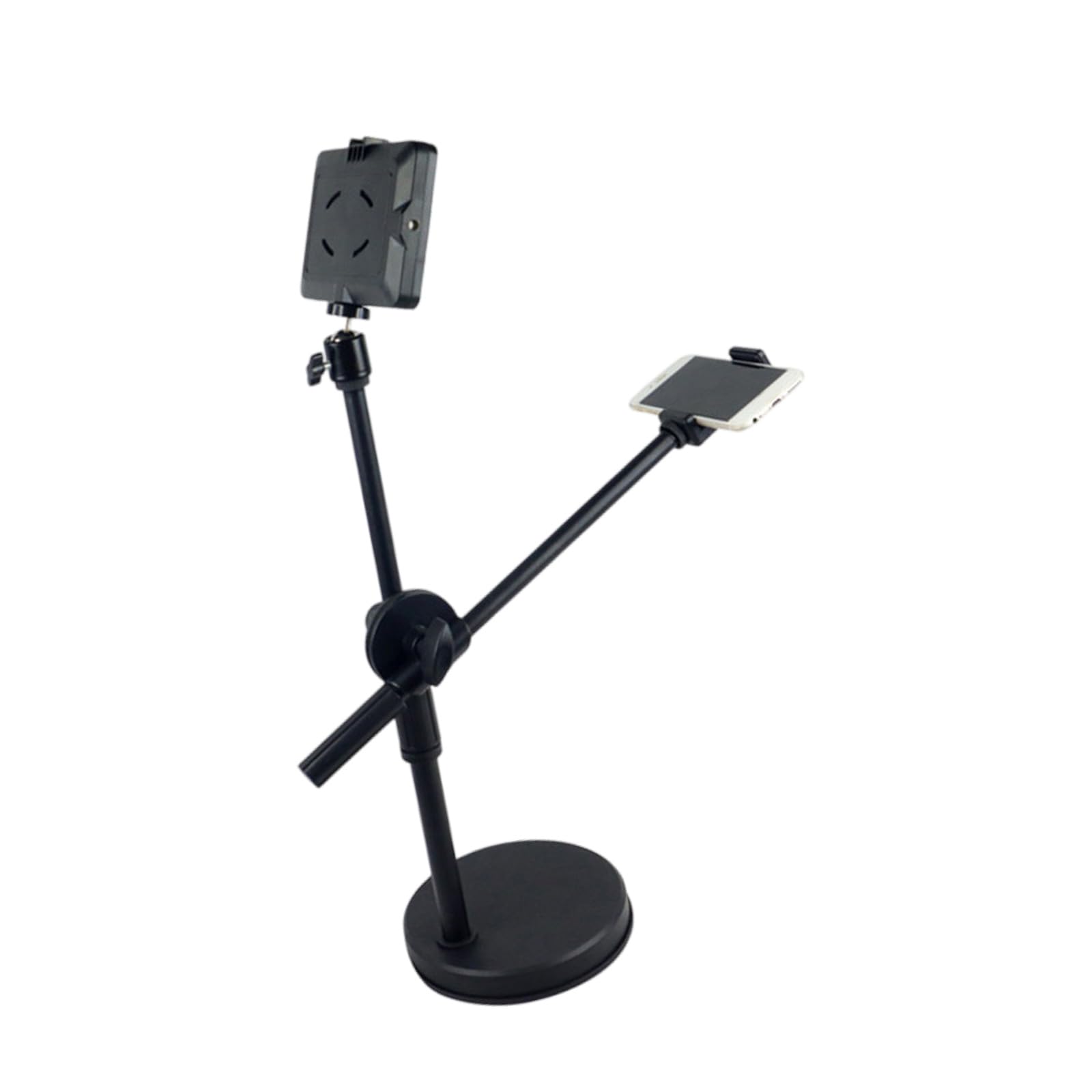 Soporte para teléfono móvil, Brazo Flexible, Soporte para teléfono móvil, Soporte Ajustable para transmisión en, grabación de vídeo, Base Estable, Soporte, ángulos de Altura Ajustables