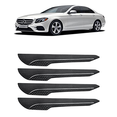 Image of AOSIS-Car Bumper Protector /Bumper Guard for MercedesBenz E200 with Single Chrome Stripe (4-Pcs)