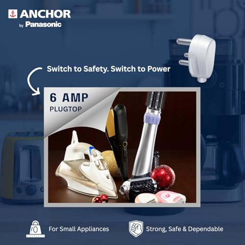 Image of Anchor by Panasonic 16A 3 Pin Plug Top 240V (Ivory, Pack of 4)