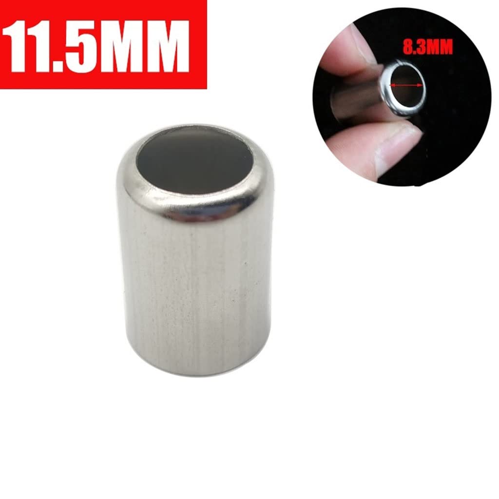 Outils de sertissage de tuyau à haute pression, connecteur d'échappement de tuyau de manchon d'acier inoxydable de 50 pièces, menuisier de tuyau de 11.5MM-18MM,(11.5mm)