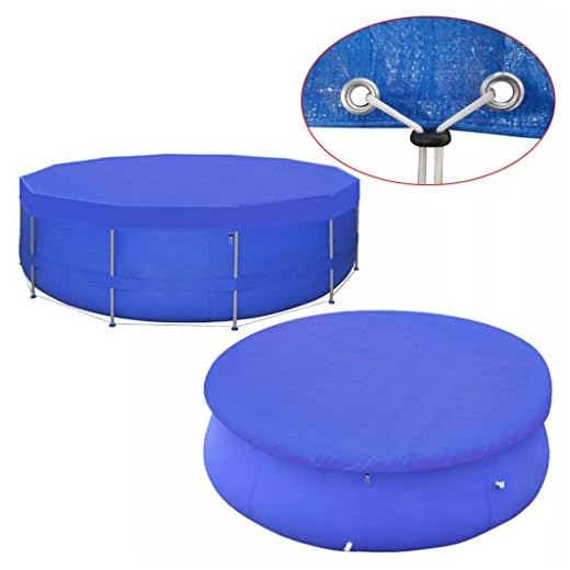 Vidaxl Cubierta Piscina Redonda Funda Protección Tapa Spa Jardín Patio Terraza Exteriores Al Aire Libre Carpa Paraguas Protectores
