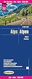 Reise Know-How Landkarte Alpen / Alps (1:550.000): reiß- und wasserfest (world mapping project)
