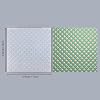 BAOFALI 3D Embossing Folder for Card Making Geometric Grid Rhombus Textures Impressions Background Plastic Embossing Folders Template for DIY Scrapbooking and Other Paper Crafts Arts Supplies