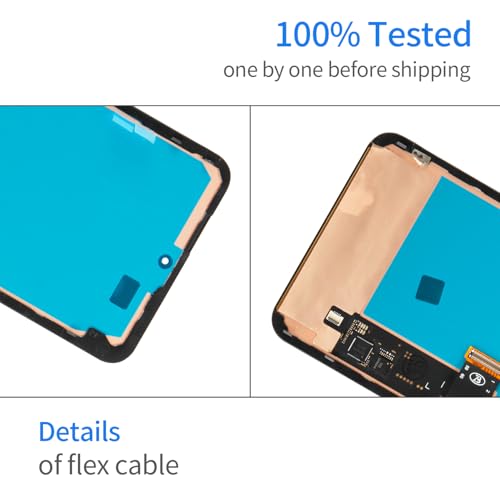 Vitre OLED Google Pixel 8 Pro afficheur de haute précision avec châssis GC3VE - 5