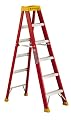 Louisville Ladder L-3016-06 300-Pound Duty Rating Fiberglass Stepladder, 6-Feet
